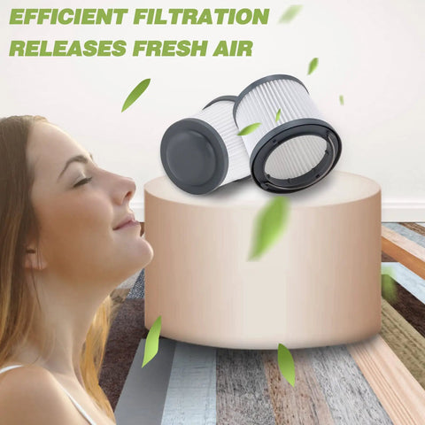 PVF110 Replacement Filter For Pivot Vac Hand Vacuum Cordless 20V Max Fits BDH2000PL PHV1810 BDH2020FL BDH1620FLFH 90552393 4 Pack