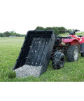 Heavy Duty Poly Utility Trailer With Steel Frame And Poly Bucket, 1100 Lb Payload, 3.85 X 5.35 Ft ATV Tow Trailer, 2 Inch Ball Coupler