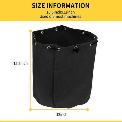 Tough All Weather Trimmer Engine Cover Set For Weed Eater Edger Pole Saw Brush Cutter And Hedge Trimmers, black cover with size details