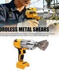 Ditch The Tether With These Badass Cordless Metal Shears Featuring A Spinning 360 Head For Easy Cutting. Brushless Motor Packs Serious Punch At 400 Nm Of Torque.