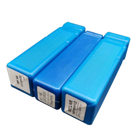 5/8-Inch Excircle Lathe Tool Holder Set With Indexable Carbide Inserts MTJNR1616H16 MWLNR1616H08 MCLNR1616H12 boxed set