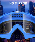 Heavy Duty 2 Pack Tactical Security Eyewear With Quick Snap Lenses For Operating Lawnmowers Dirtbikes Atv Vehicles DIY Workshops And Nerf Match Play Boss Level No Crack Shatter Resistant Sight Guard Shades Blue And Red in blue color with HD mirror lenses.