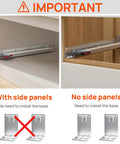 15 Inch Soft Close Undermount Drawer Slides Full Extension 80 Lb Heavy Duty Concealed Rails With Rear Mount Brackets installation comparison