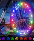 Light Up Your Ride With LED Bike Wheel Lights With Batteries Included Stay 100 Percent Brighter And Visible From Every Angle