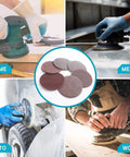 Get Your Hands On 30pcs Of The Dopest 5 Inch Mesh Sanding Discs With Hook Loop Back That Stay Cool And Clog-Free For Super Smooth Dust Free Grinding Plus Polishing Jobs At A Sweet 180grit Speed used on wood, metal, and automotive surfaces.