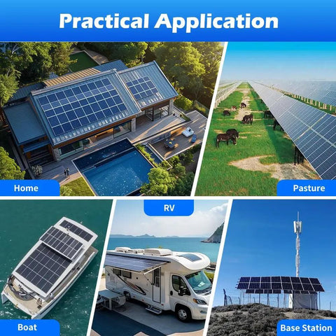 6000W Solar Inverter 48V DC To 120V/240V AC Split Phase Output With Built-In 100A MPPT Charge Controller And Auto Transfer Switch applications