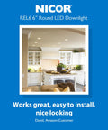 Boost Kitchen Ambiance Smoothly With These Dimmable LED Recessed Ceiling Lights, 6-inch downlight in a bright kitchen setting.