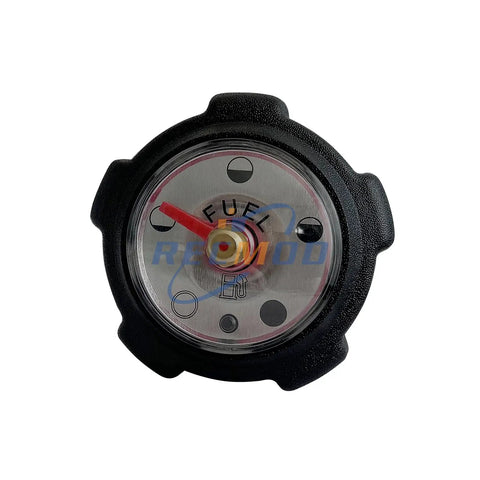 Fuel Gauge Gas Cap For Arctic Cat ATV Bearcat 454 1996-1998 And 300 400 500 1998-2000 Stainless Steel And Plastic Gauge Assembly 0470-369 0470-315 7J204070 black fuel cap with gauge