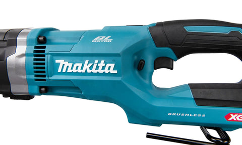 Makita 40V Brushless Cordless Angle Drill with comfortable grip and BL motor for pros without batteries chargers included.
