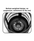 Bottom view of 4 Pack Stainless Steel Mesh Hose Filters with Half Inch Barb Fittings and Hose Clamps Heavy Duty Garden Hose Inlet Strainers