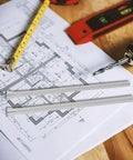 Heavy Duty Coil Pipe Bender Kit For Copper And Steel Tubes on construction plans with tools like drill and tape measure.