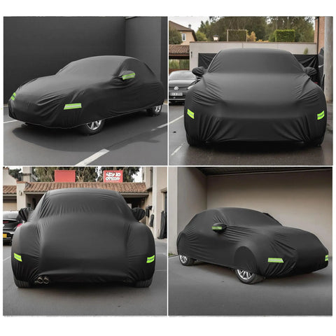 Waterproof Car Cover for Volkswagen Beetle Bug Sedan 2 Door 1960 1980 All Weather Full Vehicle Cover With Driver Door Zipper