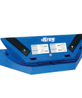 Miter Saw Molding Tool With Adjustable Spring Base Locks 30 To 60 Degrees For No Fuss Seamless Installations, side view
