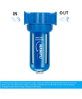 Zinc Alloy Desiccant Air Dryer Inline Filter And Moisture Separator With Poly Bowl 3/8 NPT Pro Grade for Compressed Air