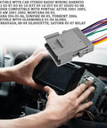 Universal Car Radio Wiring Harness Kit For Chevy GMC Hummer And More, aftermarket Stereo Adapter For Buick Pontiac Isuzu in use
