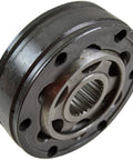 Front Driveshaft CV Joint Rebuild Kit for 4WD Trucks and SUVs, close-up of metal part with holes, for DIY Replacement