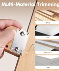 Pro Grade Wooden Edge Banding Trimmer With Three Replacement Blades trimming wood, PVC, melamine, and ABS materials