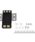 Pro Grade 1000A Shunt Current Sensor For Electric Vehicles And Heavy Duty Amp Monitoring with connectors and mounts.