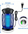 Bug Zapper Outdoor and Indoor Dual Use With UV LED Light 4200V High Voltage Waterproof Insect Killer for Backyard Patio Garden Balcony Garage