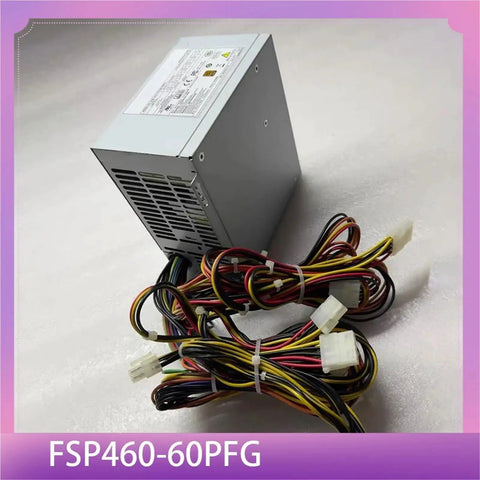 Industrial Control Computer Power Supply 460W Full Power, Beefed-Up Rugged 460 Watt DC PSU for Industrial PCs and Controllers, High Performance, Reliable, Quiet Operation, Easy Install, Multi Output Power Unit; FSP460-60PFG with cables