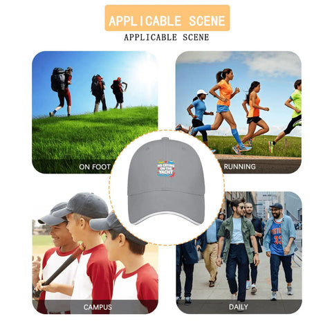 Light Grey Womens Adjustable Baseball Cap Lightweight Breathable Washed Distressed Low Profile Hat For Everyday Wear Dress Up Or Sweatshirt Looks Great For Sports Hiking Cycling And Travel with versatile use illustrations for hiking, running, campus and daily style.