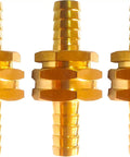 Premium Garden Hose Repair Kit With Clamps Fix Leaky 5/8 Inch Hoses Fast Using Brass Fittings And Rubber Washers For High Pressure Water Systems Up To 200 Psi Easy Universal Installation, brass hose connectors