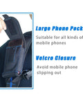 Tool Belt Suspenders With Magnet Pocket And Movable Phone Holder Heavy Duty 1680D Polyester Work Gear with Velcro phone pocket