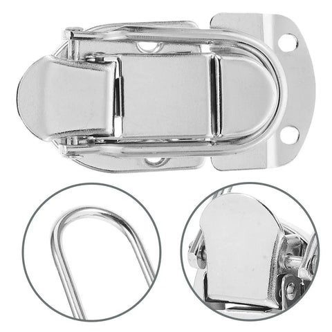 Vintage Zinc Alloy Box Latch Slick Self Locking Clasp For Jewelry Boxes with enhanced security and stylish design