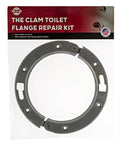 Top Shelf Two Piece Toilet Flange Rescue Kit For Four Inch Waste Line With Rust Resistant Steel Body and easy twist lock setup.