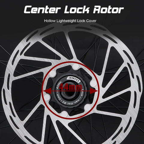 Beefy Center Lock Disc Brake Rotor 140mm for MTB and Road Bike Stainless Steel with Smart Heat Dissipation