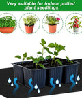 Automatic Gardening Capillary Mat With Labels 47x39 Inch showing hydration system for indoor seedlings.