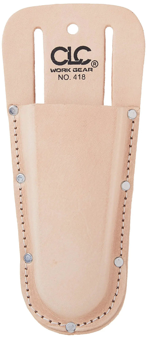 Heavy Duty Pliers Tool Holder Belt Pouch Closed End Leather Case Tan Molded Leather Retains Shape Fits Belts Up To Two And A Quarter Inches