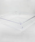 Replacement Meat Pan For Refrigerator 240342805 Fits Electrolux And More Tough As Nails Meat Tray Clear durable plastic
