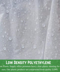 Clear Plastic Sheeting Roll 10 Mil Thick 10 Ft By 100 Ft Heavy Duty Construction Barrier Film For Spray Protection