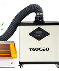 Laser Fume Extractor For Engraving And Cutting, High CFM Smoke Purifier With HEPA And Carbon Filter, universal design with tube