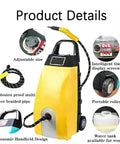 CUTPOIY 2500W High Pressure Steam Cleaner features adjustable size, ergonomic design, and intelligent display for easy use.