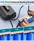 Portable Spot Welder With Farad Capacitor Energy Storage 3000F 120 Adjustable Gears welding nickel strip on battery pack