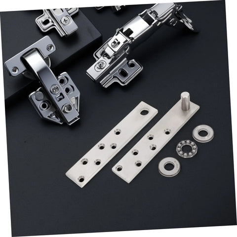 360 Degree Heavy Duty Stainless Steel Pivot Hinges For Hidden Doors With Slick Operation And Concealed Invisible Hinge System