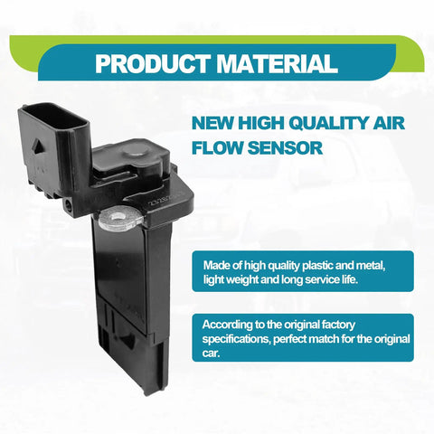Mass Air Flow Sensor Replacement For Buick Cadillac Chevy GMC Vehicles 2012 To 2022 Plug And Play Easy Install OE 23262343 Compatible