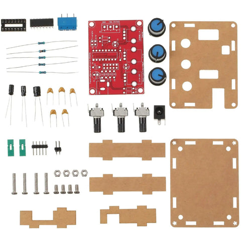 XR2206 Precise Function Signal Generator Module Pro Grade DIY Kit With Sine Square And Triangle Outputs 1Hz To 1MHz unassembled components
