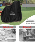 Durable Kids Water Table Cover For Pump And Splash Discovery Pond Water Table Weatherproof 600D Oxford Fabric With UV Coating