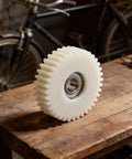36 Tooth Nylon Gear With Steel Bearing For Bafang 500W Electric Bike Drive Motor on wooden table