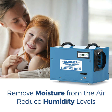 Heavy Duty 113 Pint Commercial Dehumidifier For Crawl Spaces And Basements Kicks Out Stubborn Moisture Fast Covers Up To 1200 Square Feet With Rugged Tank Style Housing in a home setting.