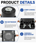 Starter Relay Solenoid Switch For Johnson Evinrude Mercury Marine Outboard Engines 12V Replacement With 18 5808 details