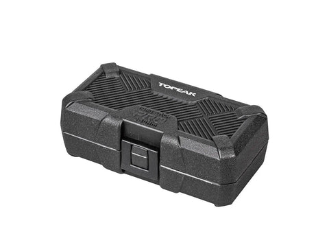 Pro Grade Adjustable Torque Kit 2 To 10 Nm With 9 Bit Set portable bike tool box, closed view