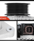 Details of Alternator For Lexus RX330 2004 2006, Toyota Highlander 2004 2007 V6 3.3L, and Sienna 2004 2006, 12V 130Amp