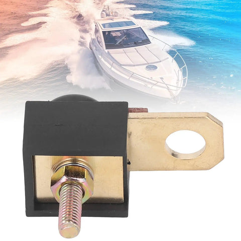 90A Starter Fuse Assembly Heavy Duty Marine And Cat Engine Replacement For Alternator Conversion Kits with yacht background