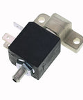 Solenoid Valve 120V 60Hz For Gaggia Classic Espresso Machines, barista grade replacement part, black and metal 3-way valve