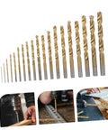 Cool HAKIDZEL 19 Piece Cobalt Drill Bit Set Made From High Speed Steel Twist Bits With Serious Impact Resistance For Nailing Precision Drilling On Tough Metal And Wood Fast and Easy, 19pc set