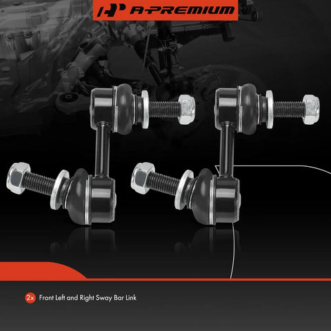 Front Sway Bar Links Stabilizer Kit For Subaru Beefs Up Your Ride With Tight Handling On Outback 2010 2014 Forester 2014 2018 XV